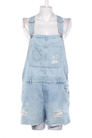 Salopetă scurtă de damă H&M, Mărime L, Culoare Albastru, Preț 193,00 Lei