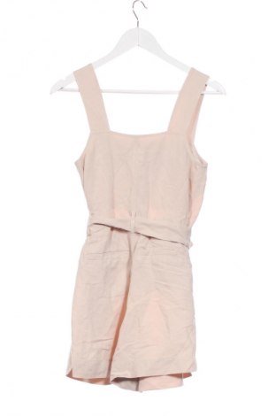 Damski krótki kombinezon H&M, Rozmiar XS, Kolor Beżowy, Cena 89,89 zł