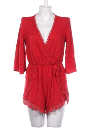 Kurzer Damenoverall H&M Divided, Größe M, Farbe Rot, Preis € 12,99