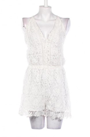 Kurzer Damenoverall Hunkemoller, Größe L, Farbe Weiß, Preis € 17,99