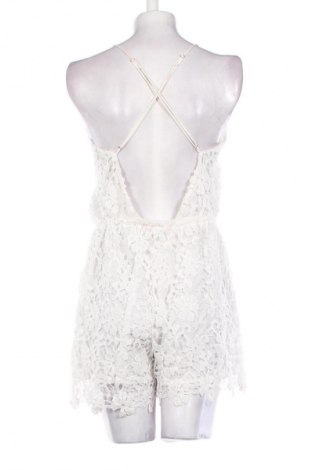 Kurzer Damenoverall Hunkemoller, Größe L, Farbe Weiß, Preis € 17,99