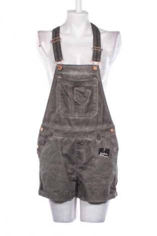 Kurzer Damenoverall Janina, Größe M, Farbe Grau, Preis 17,99 €