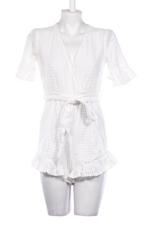 Salopetă scurtă de damă Topshop, Mărime S, Culoare Alb, Preț 126,32 Lei