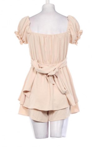 Salopetă scurtă de damă Unbranded, Mărime S, Culoare Bej, Preț 103,00 Lei