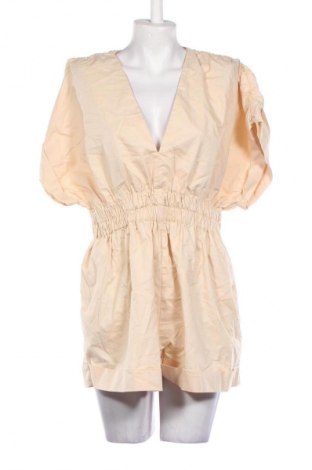 Kurzer Damenoverall Zara, Größe L, Farbe Beige, Preis € 22,99