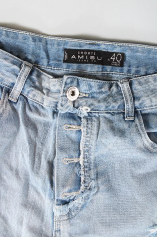 Pantaloni scurți de femei Amisu, Mărime M, Culoare Albastru, Preț 53,99 Lei