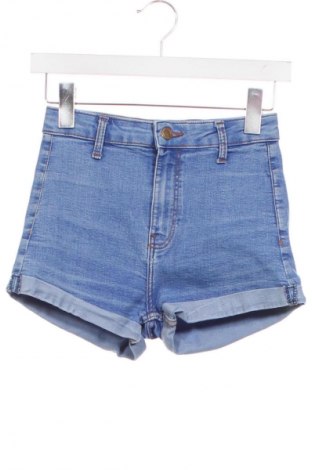 Damskie szorty Bershka, Rozmiar XS, Kolor Niebieski, Cena 43,68 zł