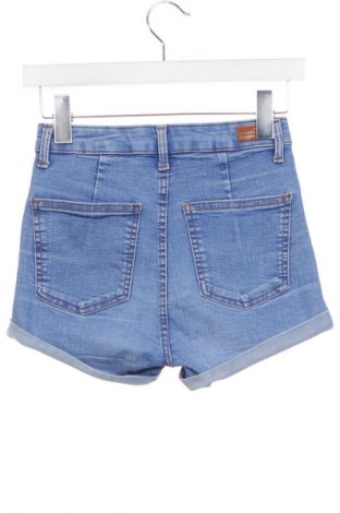 Damskie szorty Bershka, Rozmiar XS, Kolor Niebieski, Cena 43,68 zł