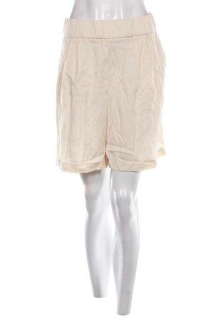Pantaloni scurți de femei H&M, Mărime L, Culoare Ecru, Preț 66,99 Lei