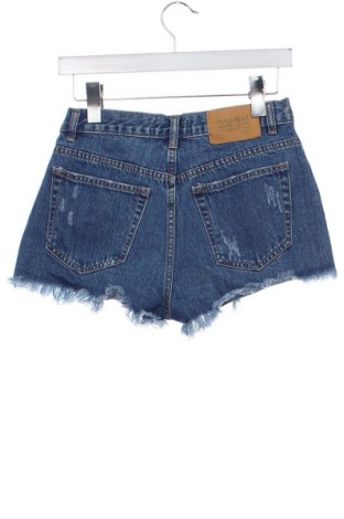 Pantaloni scurți de femei Pull&Bear, Mărime S, Culoare Albastru, Preț 50,00 Lei