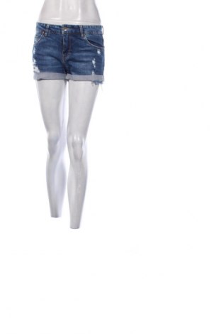 Pantaloni scurți de femei Pull&Bear, Mărime S, Culoare Albastru, Preț 50,00 Lei