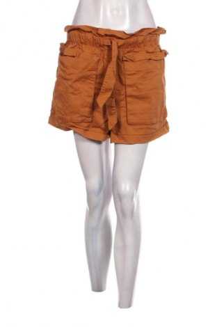Pantaloni scurți de femei Zara, Mărime M, Culoare Maro, Preț 52,63 Lei