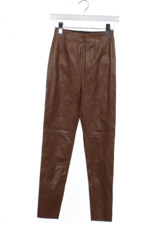 Damen Leggings Zara, Größe XXS, Farbe Braun, Preis € 11,99