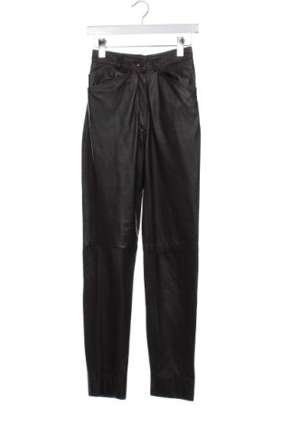 Pantaloni de piele pentru damă Karl Lagerfeld, Mărime XS, Culoare Maro, Preț 910,58 Lei