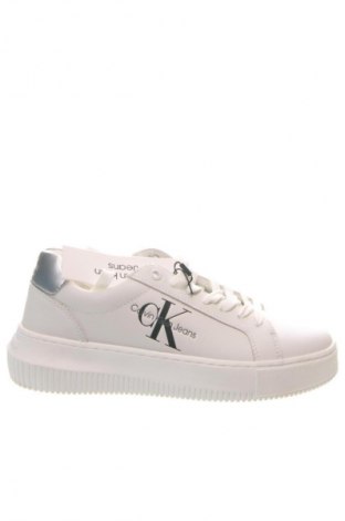 Γυναικεία παπούτσια Calvin Klein Jeans, Μέγεθος 37, Χρώμα Λευκό, Τιμή 81,99 €