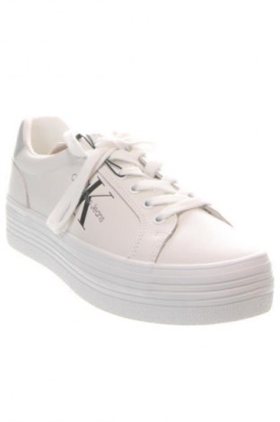 Încălțăminte de damă Calvin Klein Jeans, Mărime 39, Culoare Alb, Preț 524,99 Lei