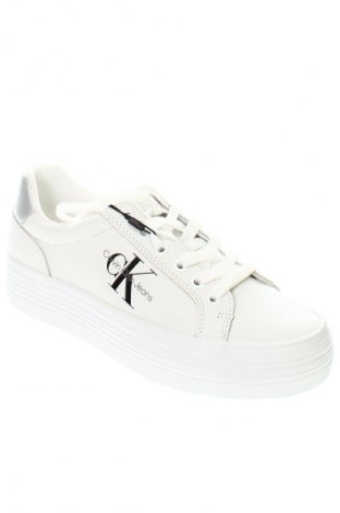 Încălțăminte de damă Calvin Klein Jeans, Mărime 39, Culoare Alb, Preț 366,99 Lei