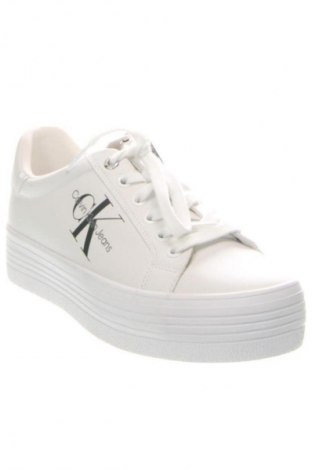 Încălțăminte de damă Calvin Klein Jeans, Mărime 39, Culoare Alb, Preț 406,99 Lei