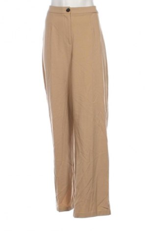 Damskie spodnie Bershka, Rozmiar M, Kolor Beżowy, Cena 95,99 zł