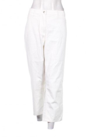 Pantaloni de femei Bpc Bonprix Collection, Mărime 4XL, Culoare Alb, Preț 76,70 Lei