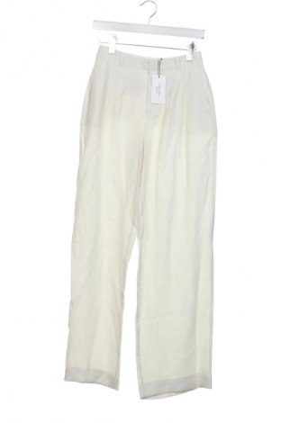 Дамски панталон Calvin Klein Jeans, Размер XS, Цвят Бял, Цена 71,99 лв.