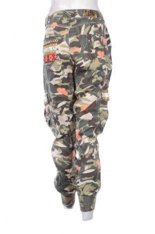 Damskie spodnie Desigual, Rozmiar XL, Kolor Kolorowy, Cena 142,53 zł