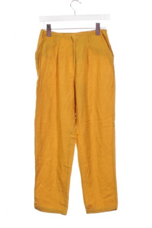 Damskie spodnie ONLY, Rozmiar XS, Kolor Żółty, Cena 62,07 zł