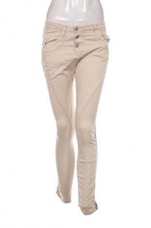 Pantaloni de femei Please, Mărime S, Culoare Bej, Preț 163,00 Lei