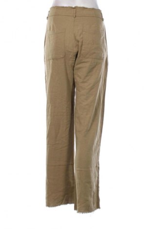 Pantaloni de femei Pull&Bear, Mărime S, Culoare Verde, Preț 121,00 Lei
