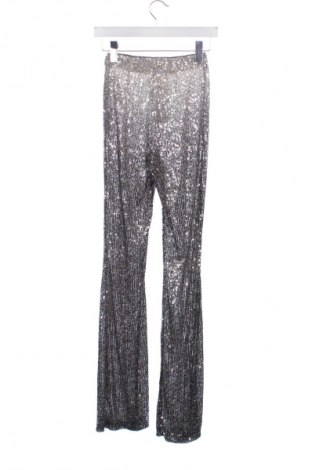 Damskie spodnie Stradivarius, Rozmiar XS, Kolor Srebrzysty, Cena 175,28 zł