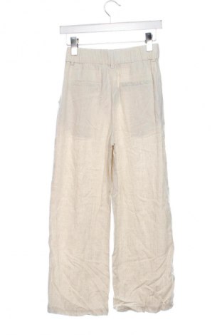 Pantaloni de femei Stradivarius, Mărime XS, Culoare Ecru, Preț 76,70 Lei