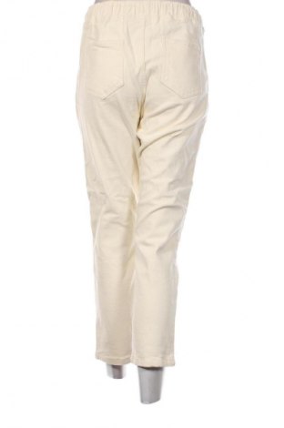 Damenhose Unbranded, Größe M, Farbe Ecru, Preis 20,99 €