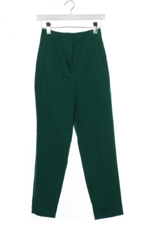 Pantaloni de femei Zara, Mărime XS, Culoare Verde, Preț 93,99 Lei