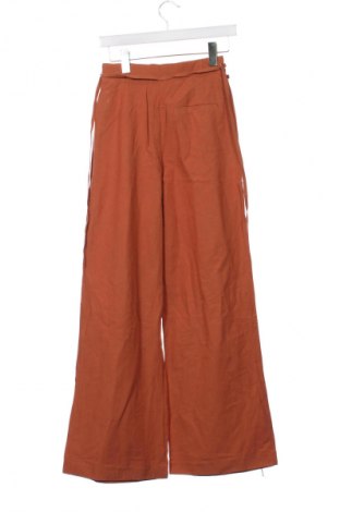 Damskie spodnie Zara, Rozmiar XS, Kolor Brązowy, Cena 62,07 zł