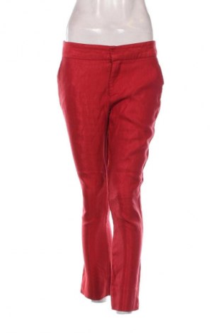 Pantaloni de femei Zara, Mărime M, Culoare Roșu, Preț 71,00 Lei