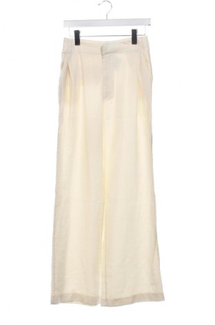 Pantaloni de femei Zara, Mărime XS, Culoare Bej, Preț 70,97 Lei