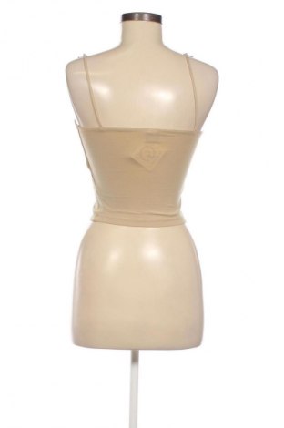 Γυναικείο αμάνικο μπλουζάκι Gina Tricot, Μέγεθος XS, Χρώμα  Μπέζ, Τιμή 7,16 €