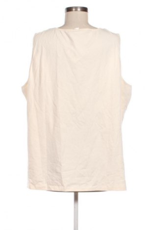 Γυναικείο αμάνικο μπλουζάκι Unbranded, Μέγεθος 3XL, Χρώμα Εκρού, Τιμή 10,99 €
