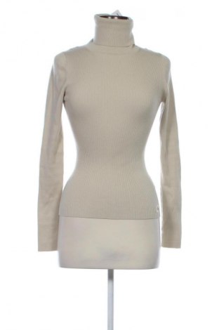 Pulover de femei Calvin Klein Jeans, Mărime XS, Culoare Bej, Preț 408,99 Lei