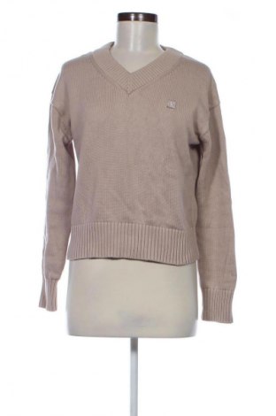 Pulover de femei Calvin Klein Jeans, Mărime S, Culoare Bej, Preț 519,99 Lei