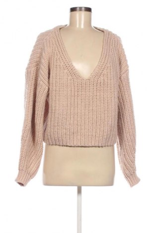 Γυναικείο πουλόβερ H&M, Μέγεθος L, Χρώμα  Μπέζ, Τιμή 14,91 €