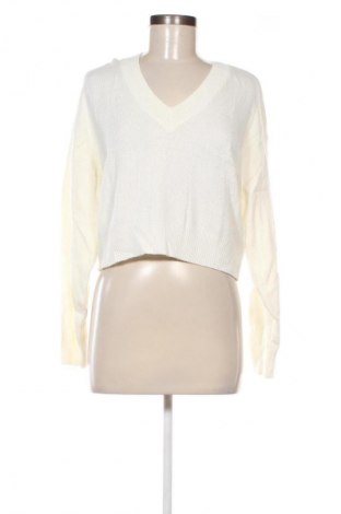 Pulover de femei H&M Divided, Mărime S, Culoare Ecru, Preț 77,17 Lei