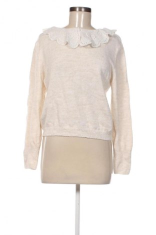 Pulover de femei LC Waikiki, Mărime M, Culoare Ecru, Preț 165,99 Lei