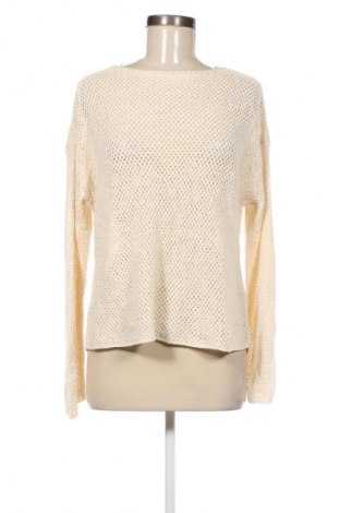 Дамски пуловер Massimo Dutti, Размер M, Цвят Екрю, Цена 62,99 лв.