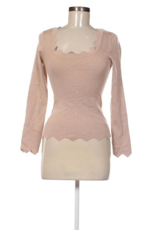 Damski sweter Moocci, Rozmiar M, Kolor Beżowy, Cena 58,99 zł