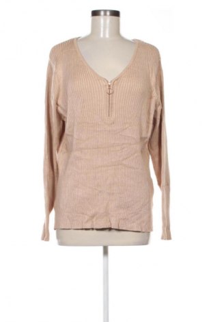 Dámsky pulóver Rockmans, Veľkosť XXL, Farba Béžová, Cena  23,95 €
