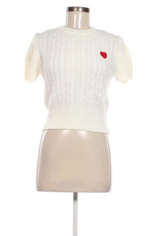 Damenpullover SHEIN, Größe M, Farbe Ecru, Preis 14,83 €