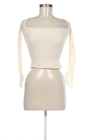 Damski sweter Zara, Rozmiar S, Kolor Beżowy, Cena 203,99 zł