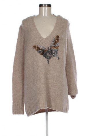 Дамски пуловер Zara Knitwear, Размер S, Цвят Многоцветен, Цена 32,63 лв.