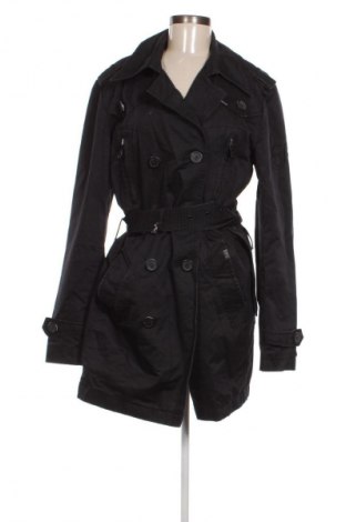 Damen Trench Coat Khujo, Größe L, Farbe Schwarz, Preis € 43,99